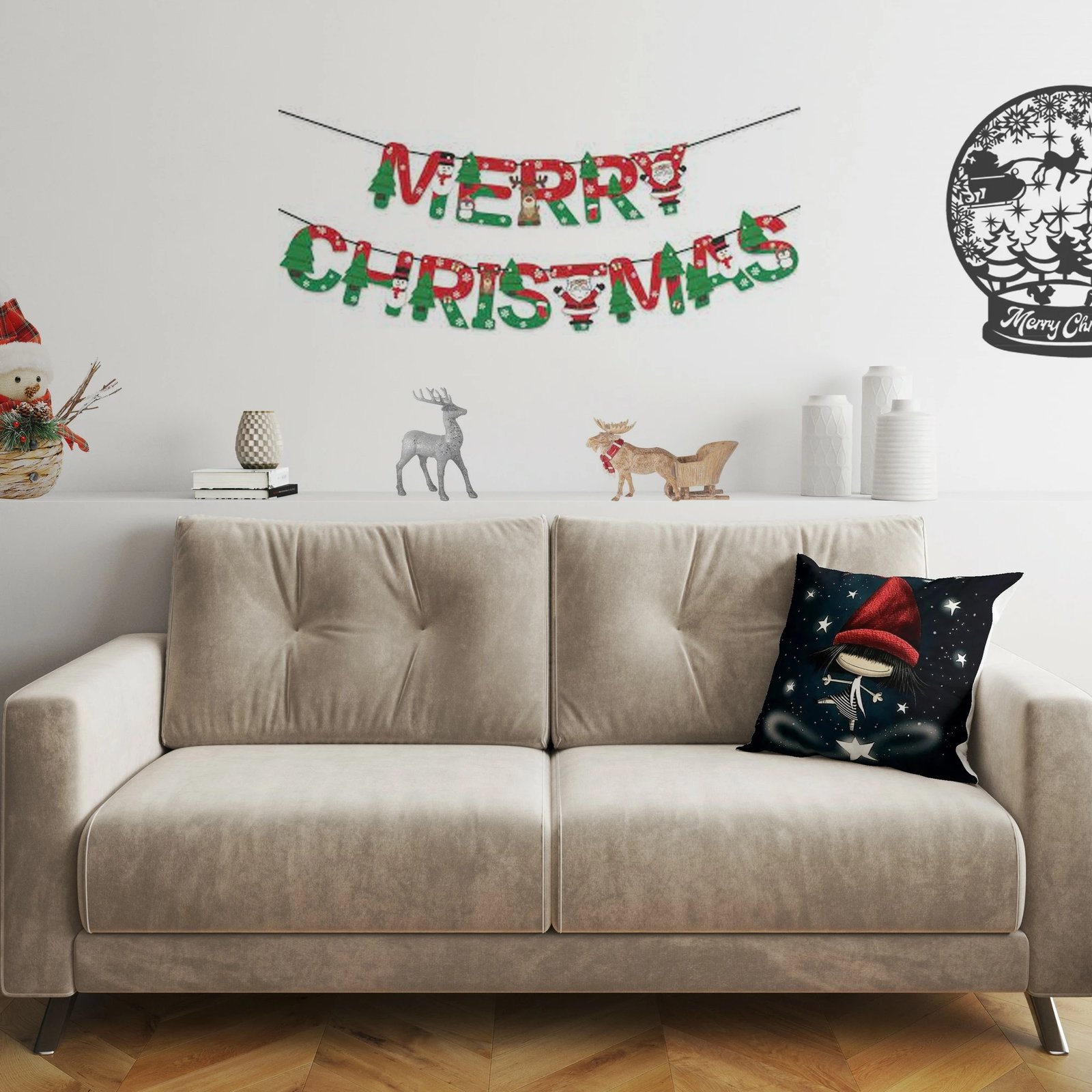 Jastëk dekorativ Evila Originals, YY202359, shumëngjyrësh, 43x43cm