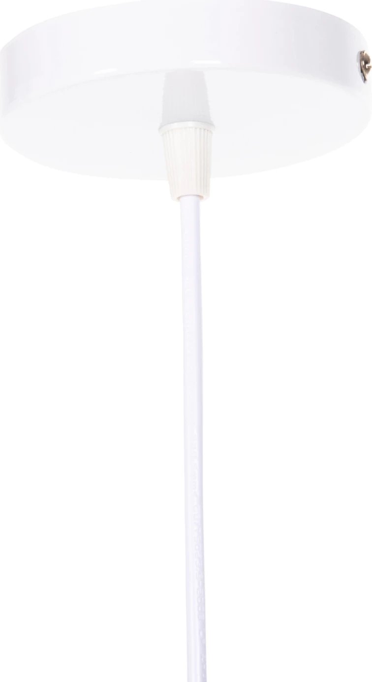 Llambë varëse tavani, metal i bardhë, kapak i rrumbullakët, FH4079, Φ40x125H cm