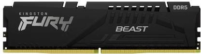 RAM Memorje Kingston Fury Beast DDR5, 16GB (2x8GB), 5600MHz, CL36, E zezë