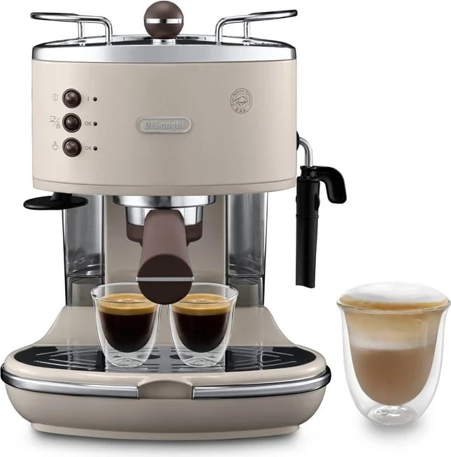 Makine espresso DeLonghi Icona Vintage ECOV 311, 1.4 L, Bezhë