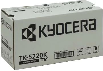 Toner Kyocera TK-5220K, rendiment 1100-1700 faqe, i zi