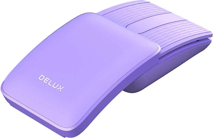 Set tastierë wireless e palosshme Delux KF10 dhe maus MF10PRO, vjollcë