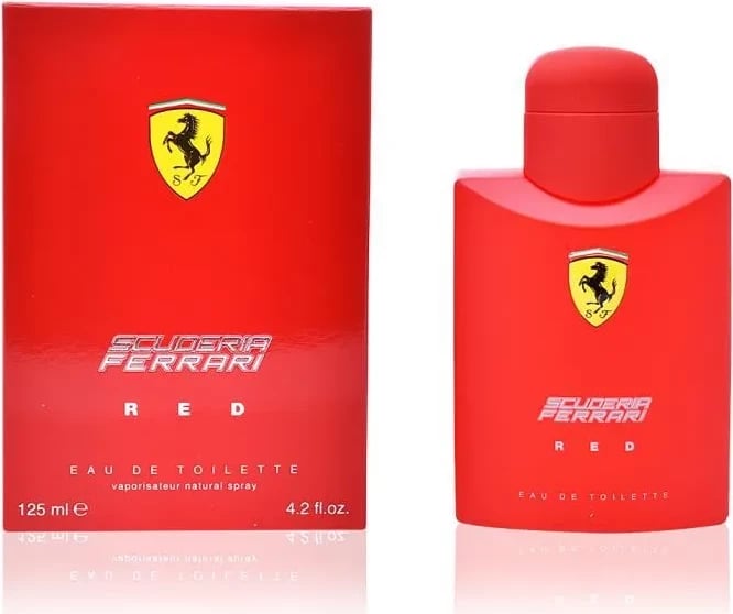 Eau de Toilette për meshkuj Ferrari Scuderia Red, 125ml, e kuqe
