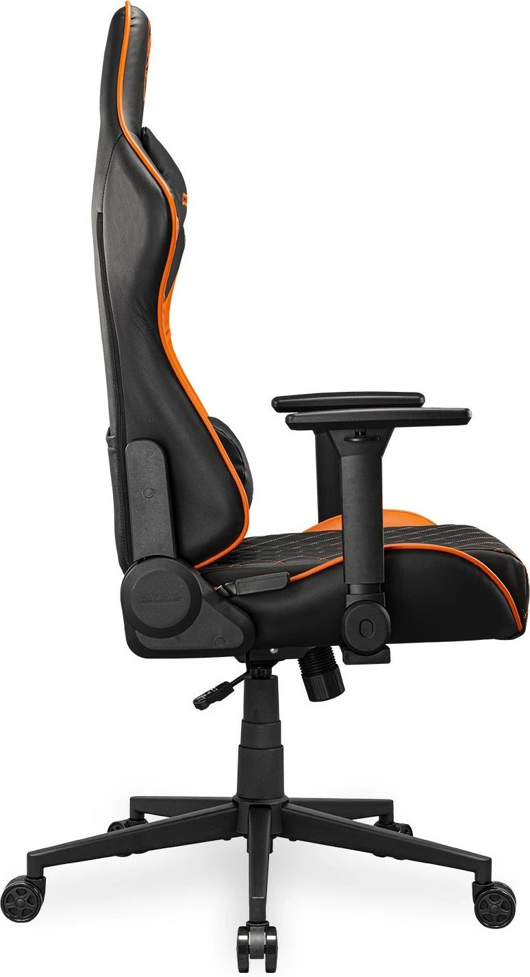 Karrige gaming Cougar Armor One V2, e zezë/portokalli
