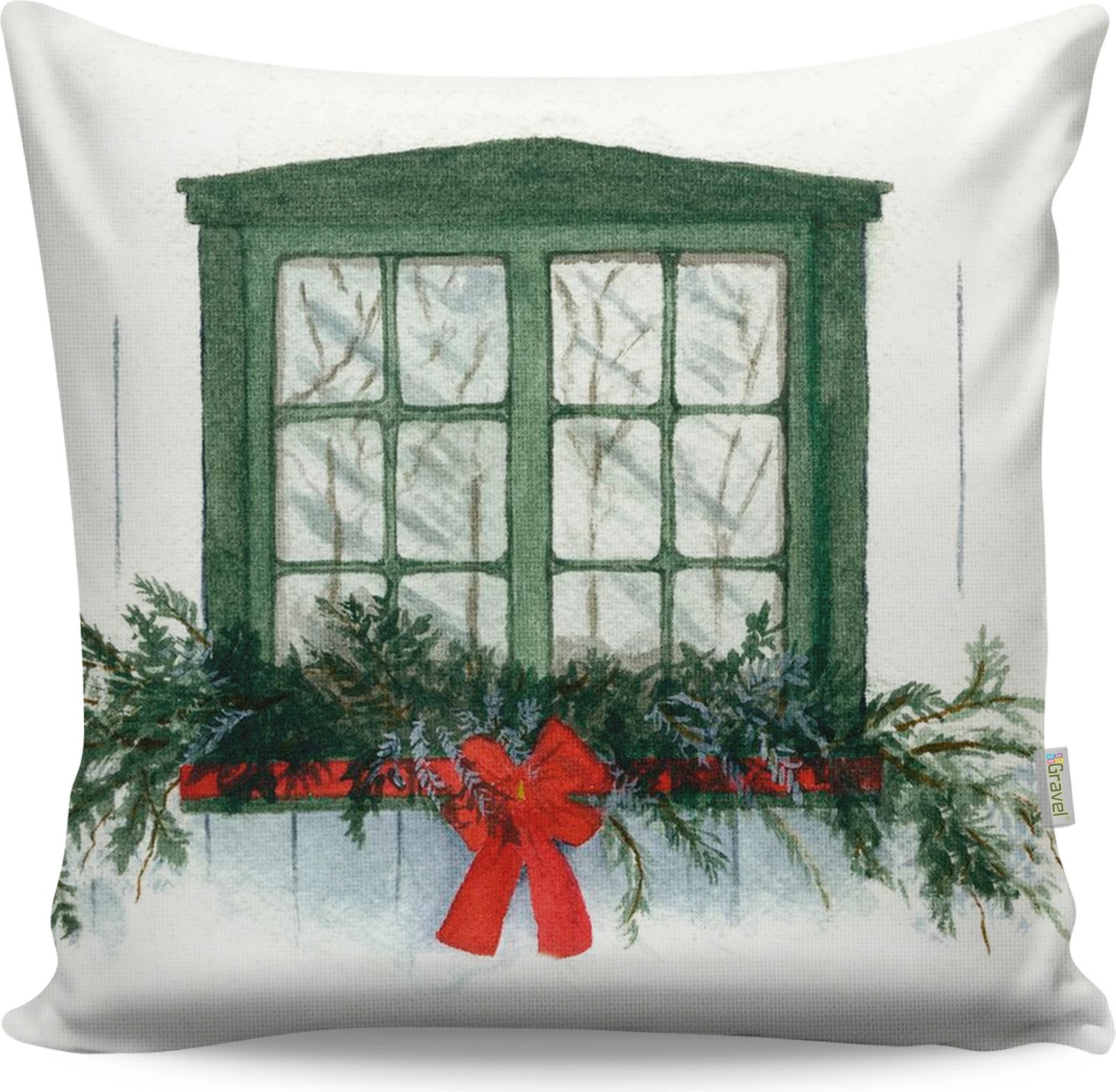 Jastëk dekorativ, shumëngjyrësh, Evila Originals, A12955, 43x43cm