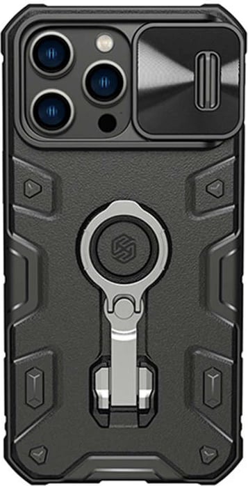 Mbështjellës Nillkin CamShield Armor Pro për iPhone 14 Pro Max, zi