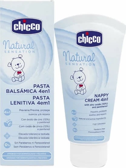 Krem për pelena Chicco Natural Sensation 4-në-1, 100ml
