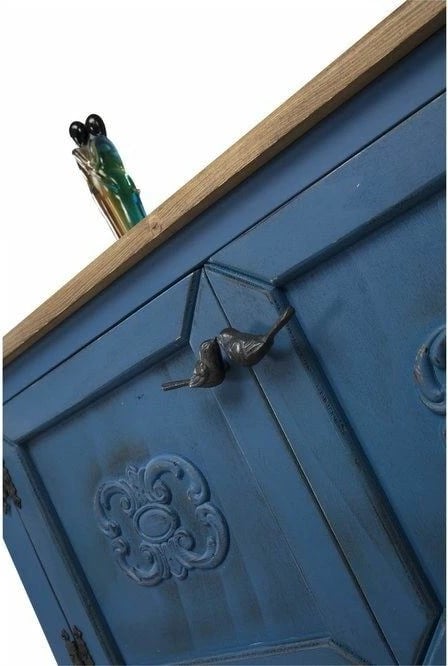 Komodë Hanah Home, Ada, ngjyrë kaltër