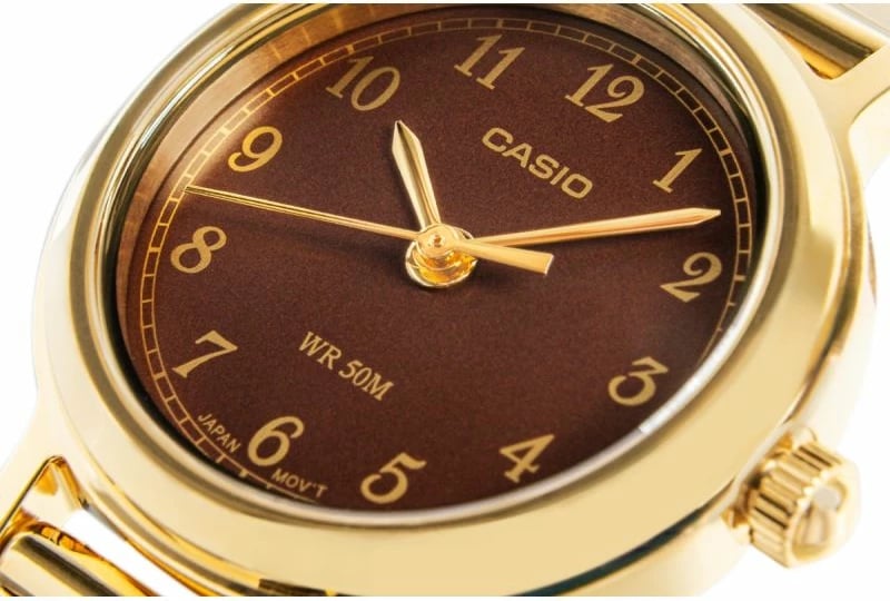 Orë dore për femra CASIO, ari