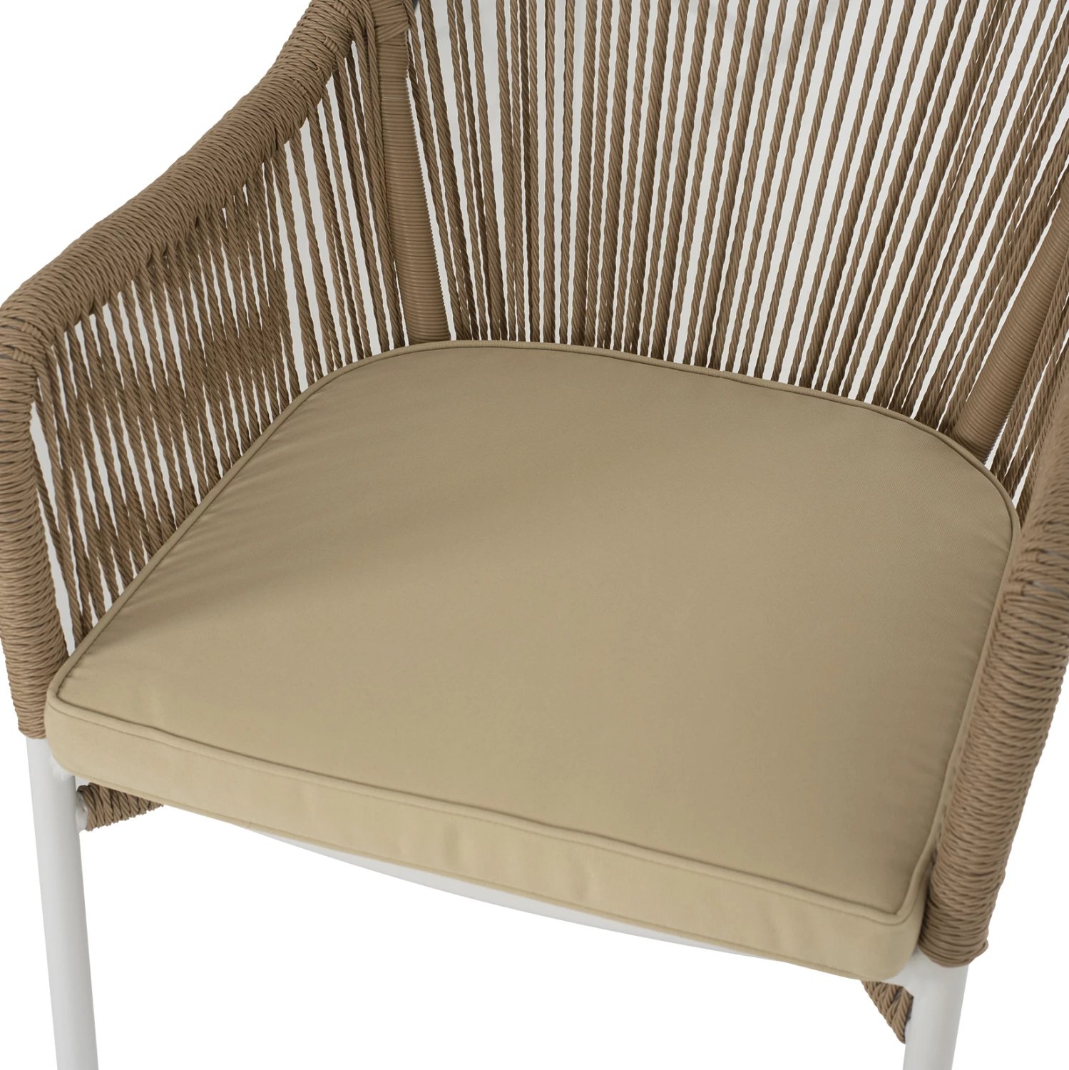 Karrige alumini FH5855.01 e bardhë me litar PE bexh 56x66x82