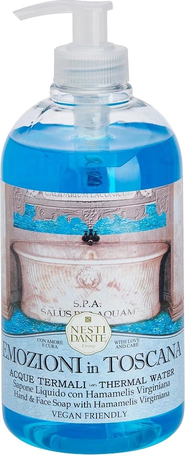 Sapun i lëngshëm Nesti Dante Emozioni in Toscana Natural Liquid Soap Thermal Water 500ml