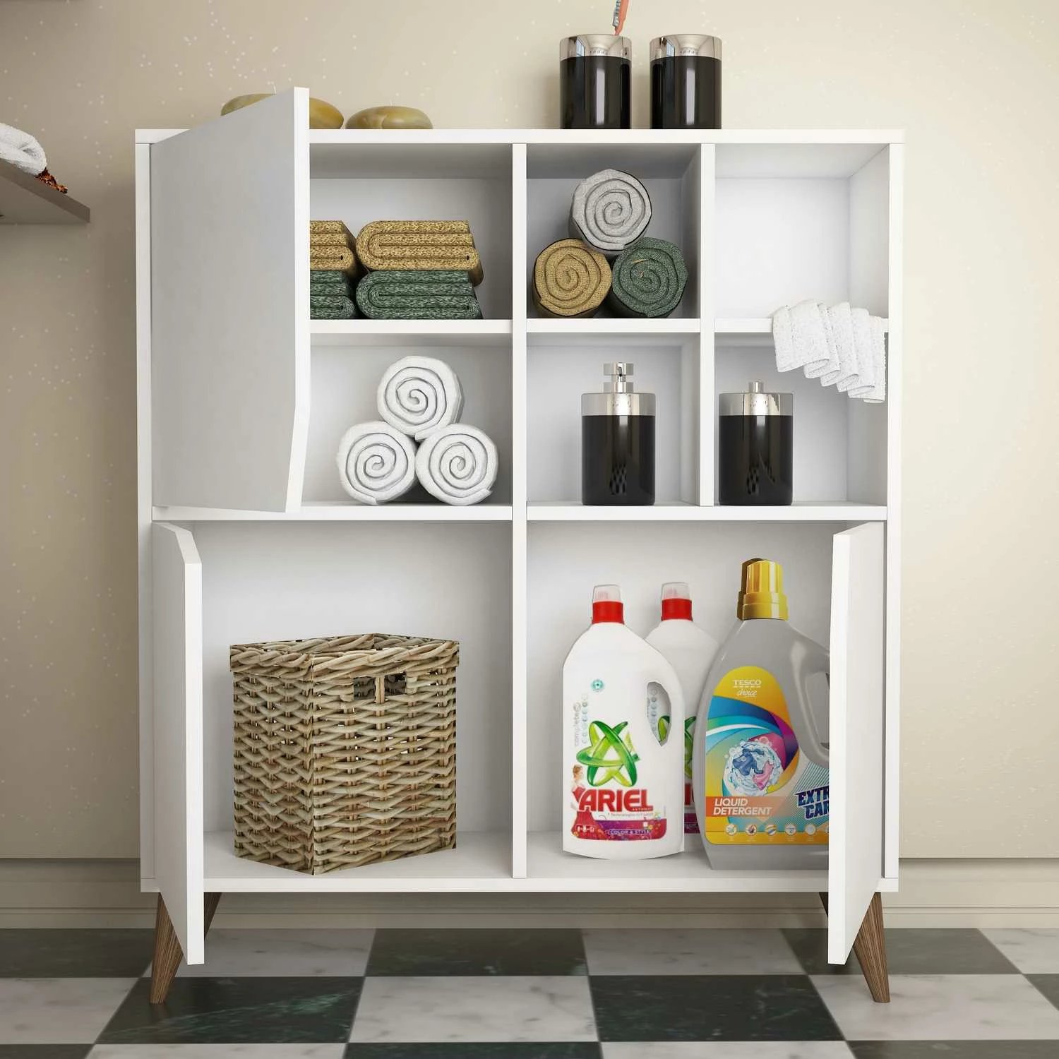 Dollap multifunksional Hanah Home, Pulse, i bardhë