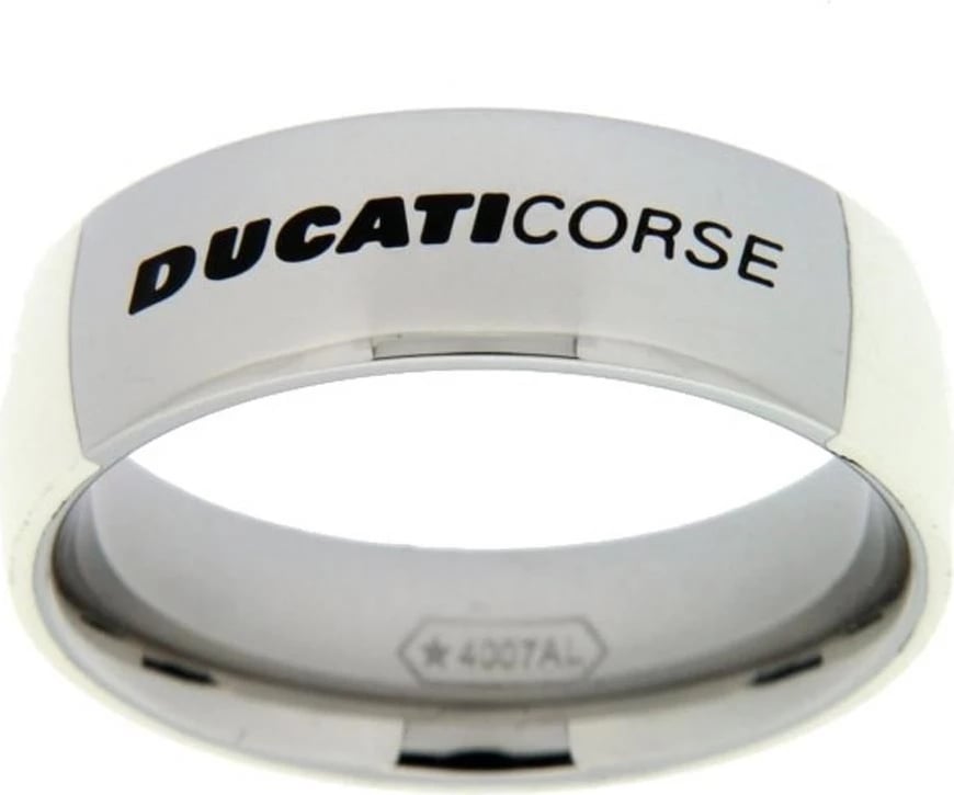 Unazë për meshkuj DUCATI JEWELS 31500588, e argjendtë