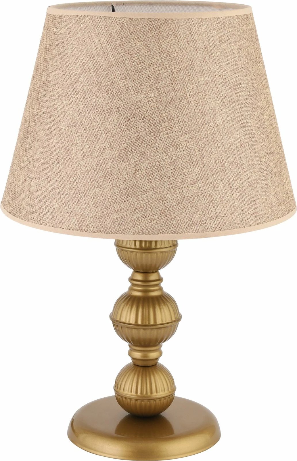 Llambë tavoline Opviq, bezhë, ari, 300