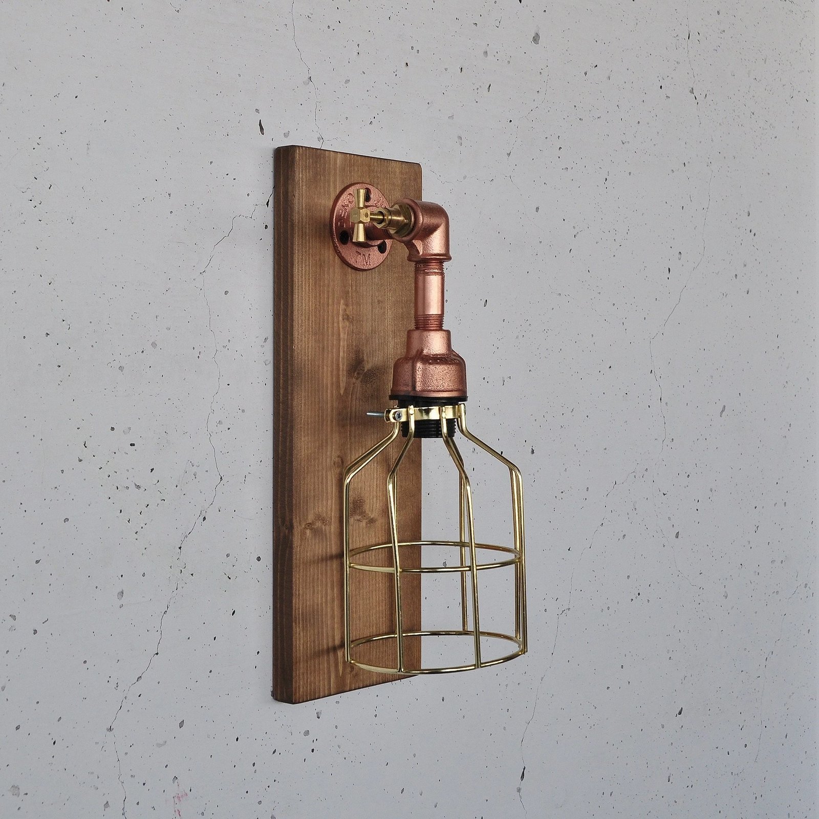 Llambë muri Opviq, dru dhe ari rozë, Pp170