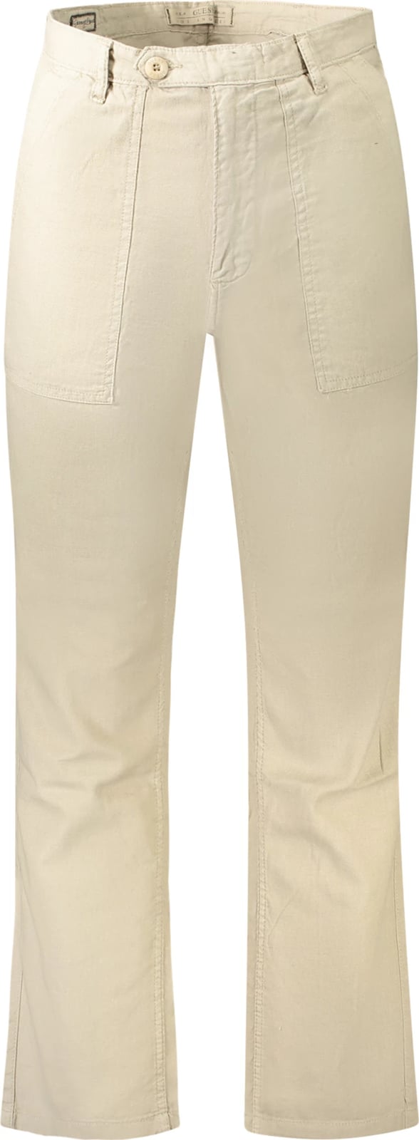 Pantallona për meshkuj GUESS JEANS, bezhë