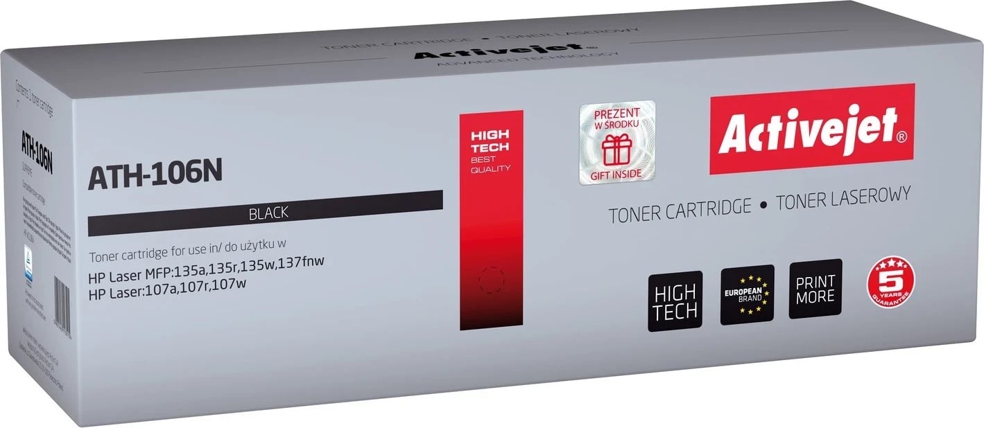 Toner zëvëndësues  Activejet ATH-106N, i zi