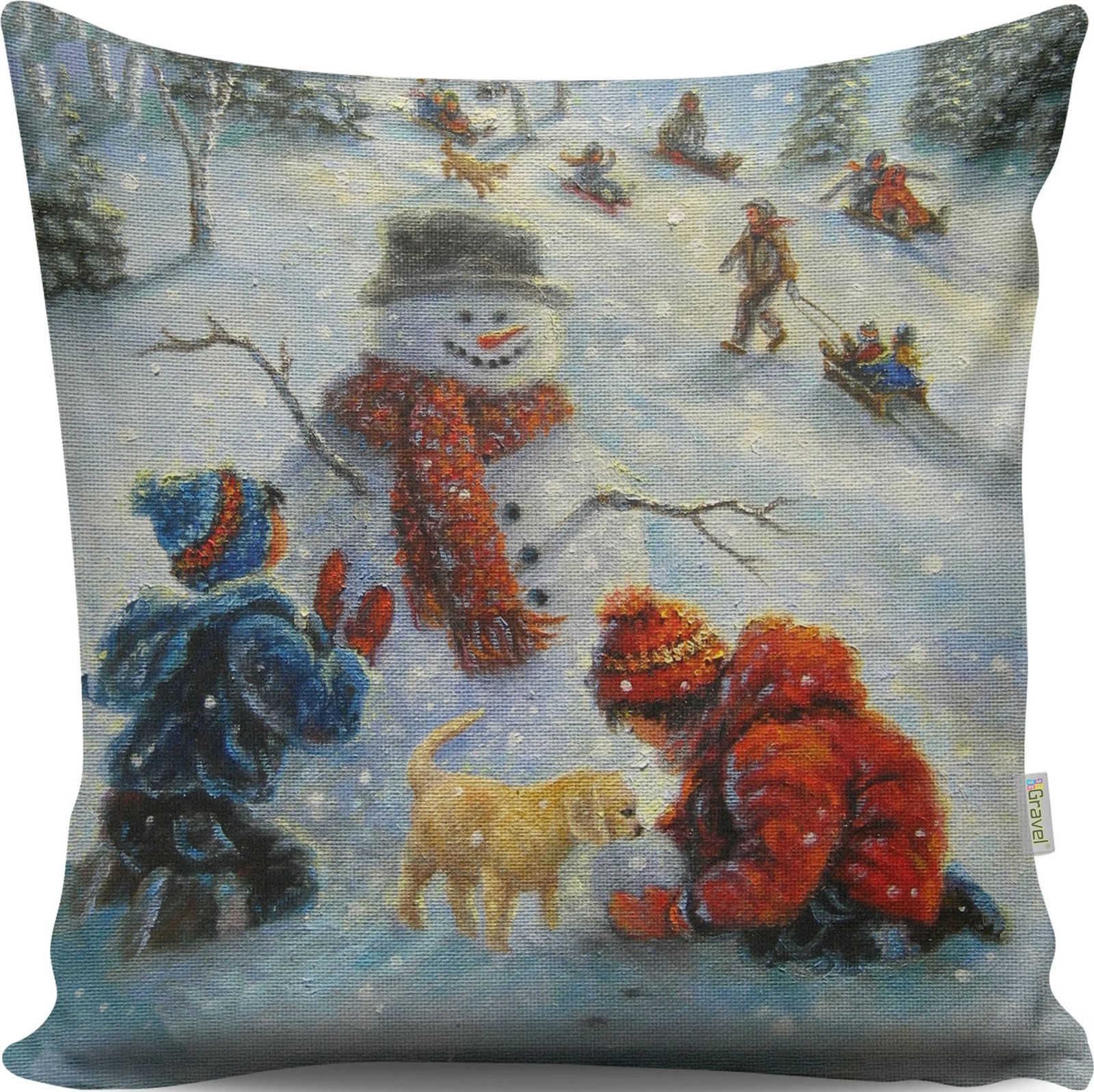 Jastëk dekorativ Aberto Design, A13076, shumëngjyrësh