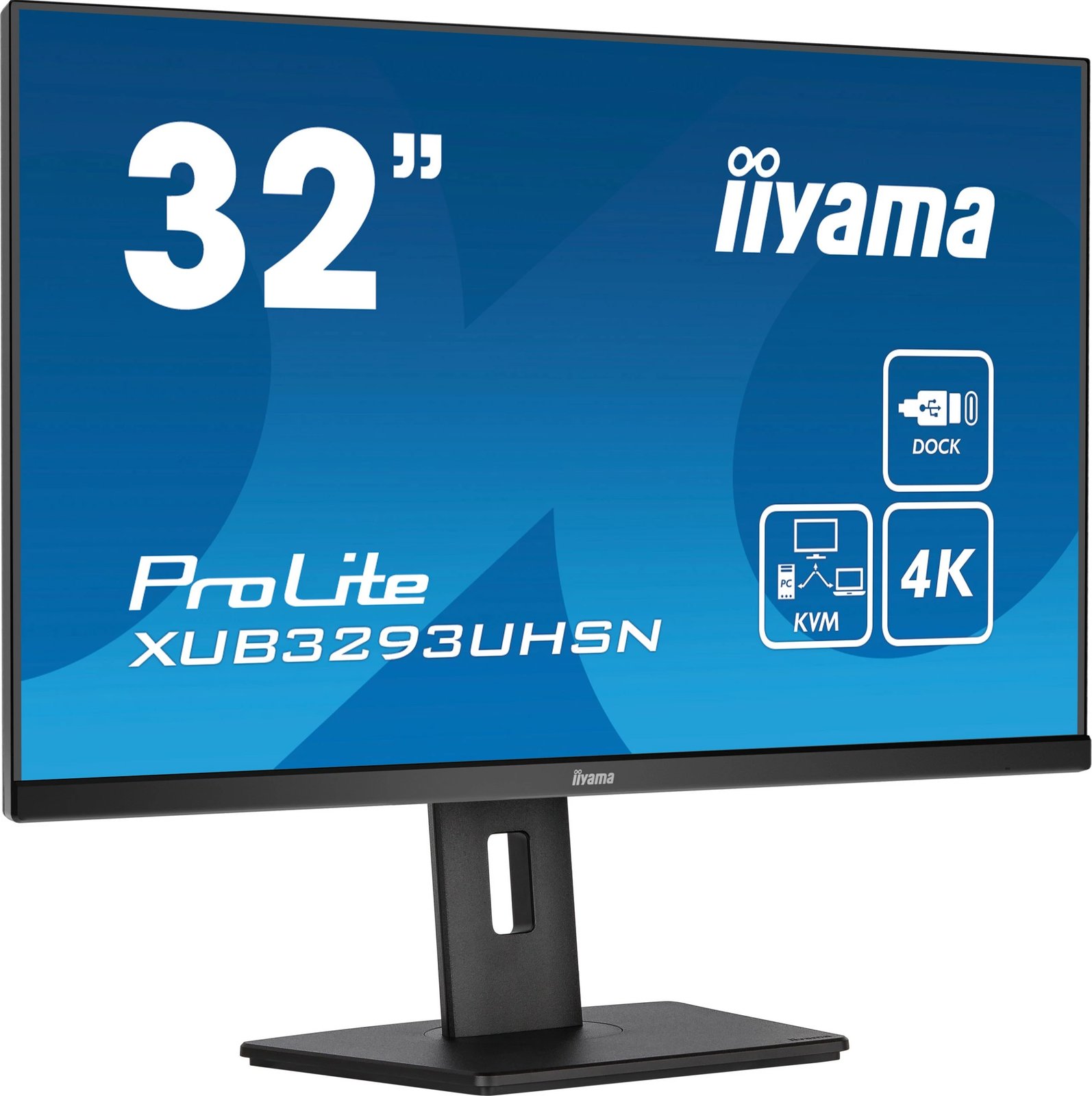Monitor iiyama ProLite XUB3293UHSN-B5, 80 cm (31.5"), 4K Ultra HD, LCD, i zi