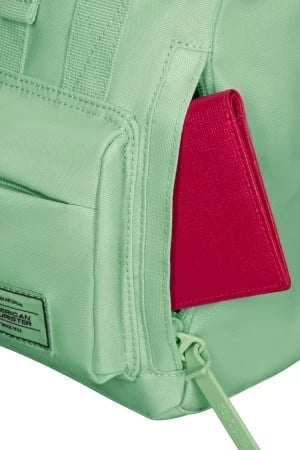 Çantë shpine American Tourister Urban Groove City Mini, 17L, Jeshile pastel