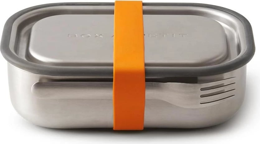 Kuti ushqimi BLACK+BLUM BAM-SS-L003, çelik inox, silikon, portokalli