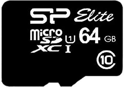 Kartë memorie Silicon Power Elite MicroSDXC, 64GB, e zezë