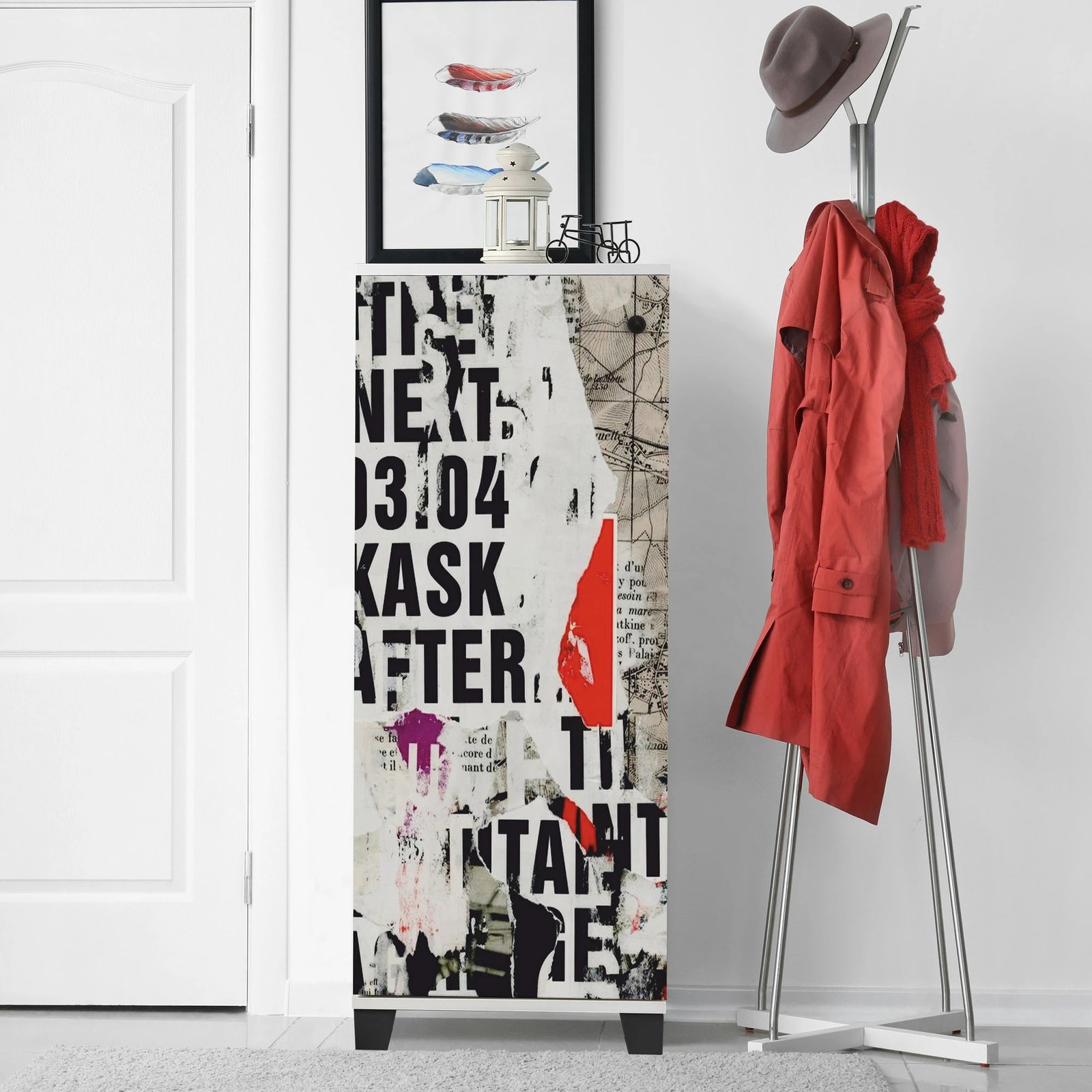 Dollap për këpuca Hanah Home, Filinta 766, i bardhë