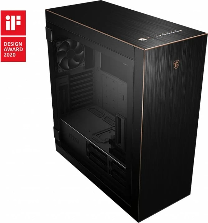 Kasë MSI MPG SEKIRA 500G, midi tower, xham, e zezë