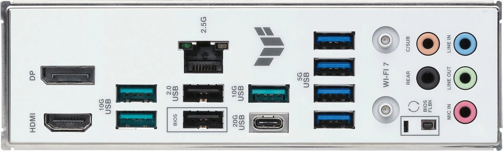 Pllakë amë ASUS TUF GAMING B850-BTF WIFI W, ATX, Wi-Fi, bardhë