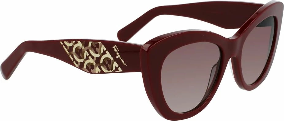 Syze dielli Salvatore Ferragamo femra, bordeaux