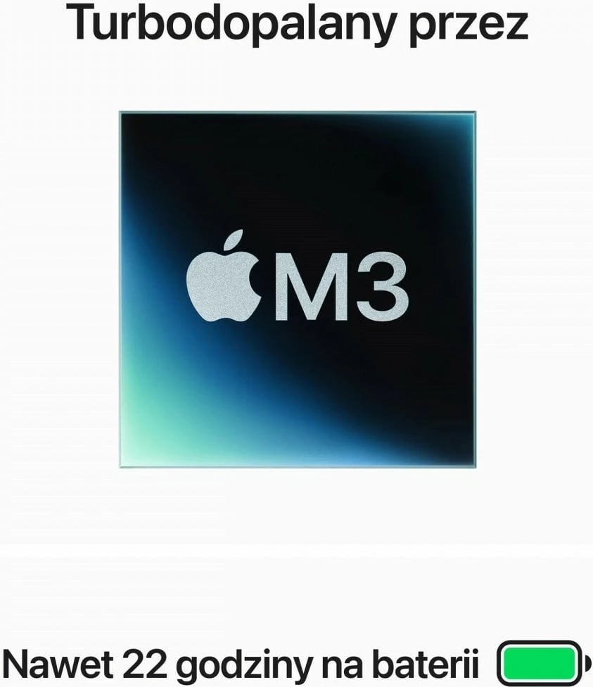 Laptop Apple MacBook Pro 14.2", M3, 8GB RAM, 512GB SSD, Starry Gray