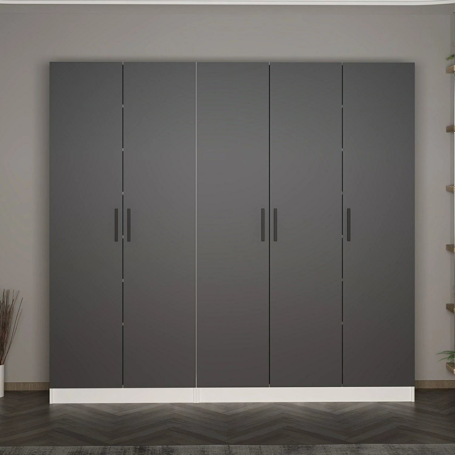 Stendë korridori Skye Decor, ngjyrë antracit, Noah - 8212