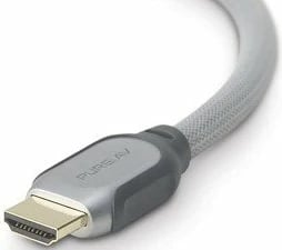 Kabëll HDMI Logilink 1.0m, HDMI 2.1, i zi-argjendtë