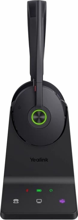 Kufje me bazë Yealink WH68 ANC Teams, të zeza