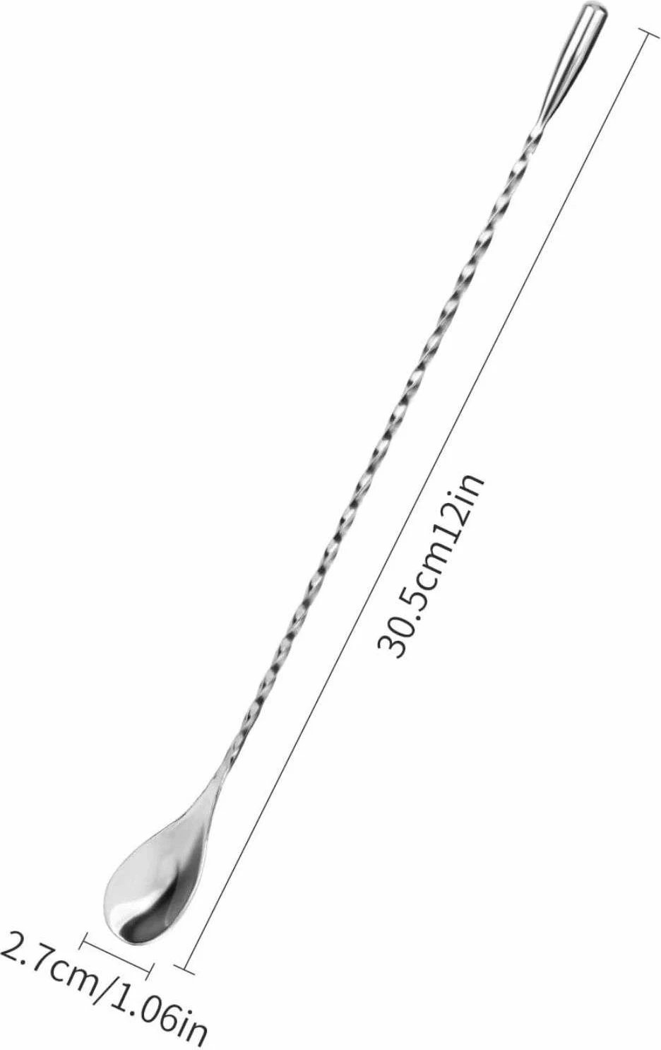 Lugë për koktej, Hermia Concept, ngjyrë argjendi