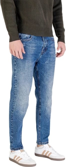 Pantallona Gianni Lupo jeans meshkuj, blu