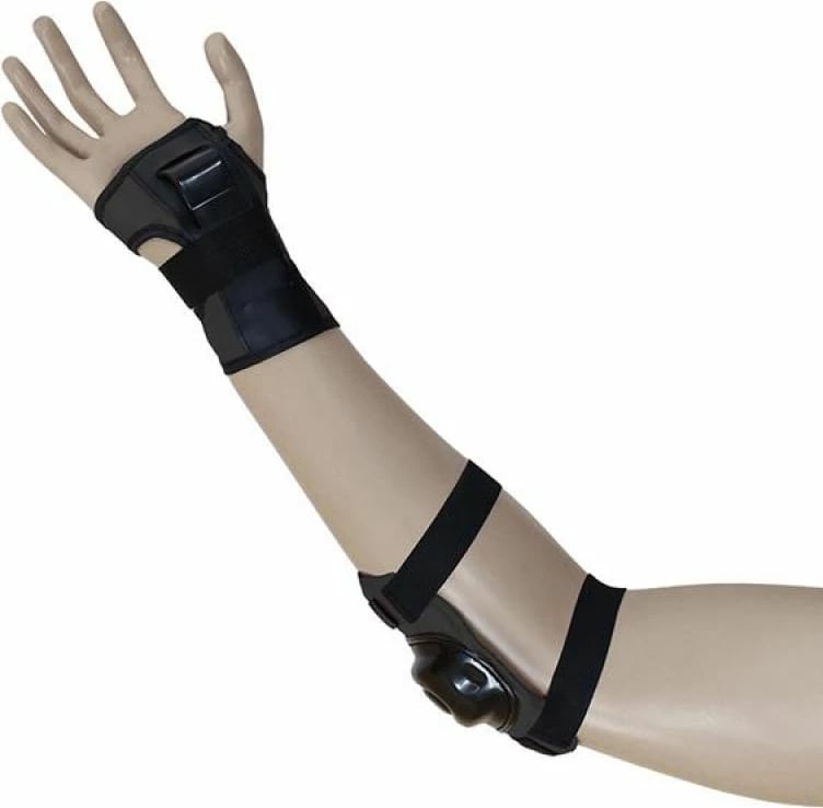 Set mbrojtësesh Nils Extreme, unisex, të zeza