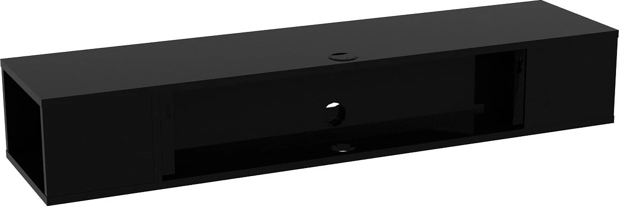 Komodë TV Hanah Home, Peti, e zezë