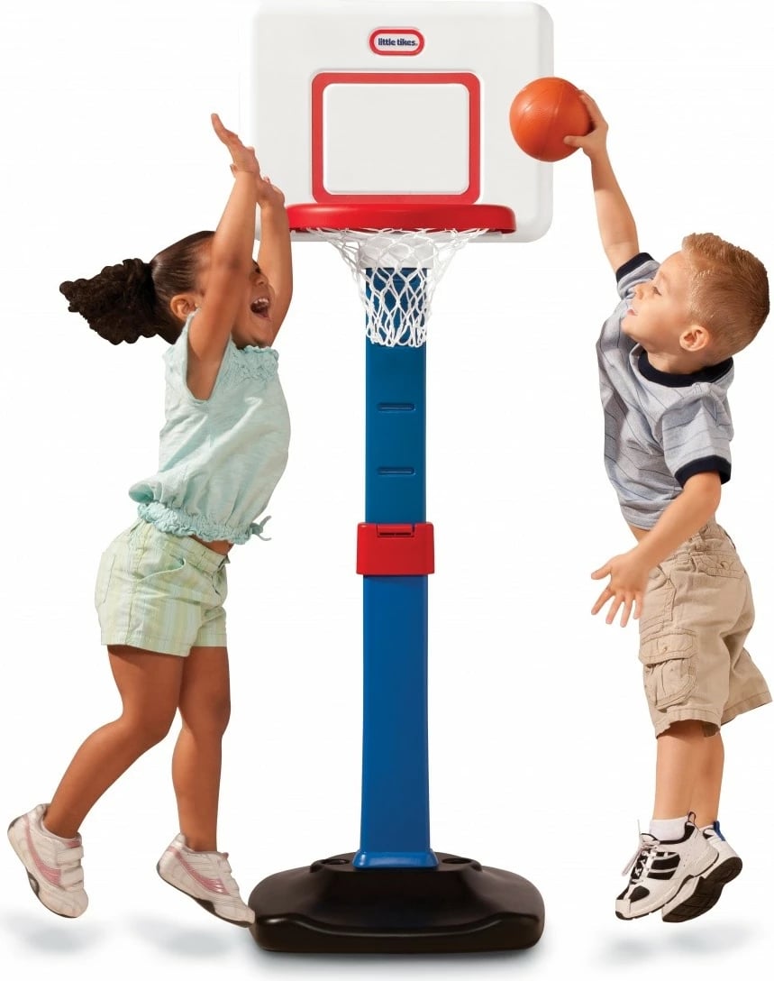 Set basketbolli për fëmijë Little Tikes TotSports, plastikë, ngjyra të përziera