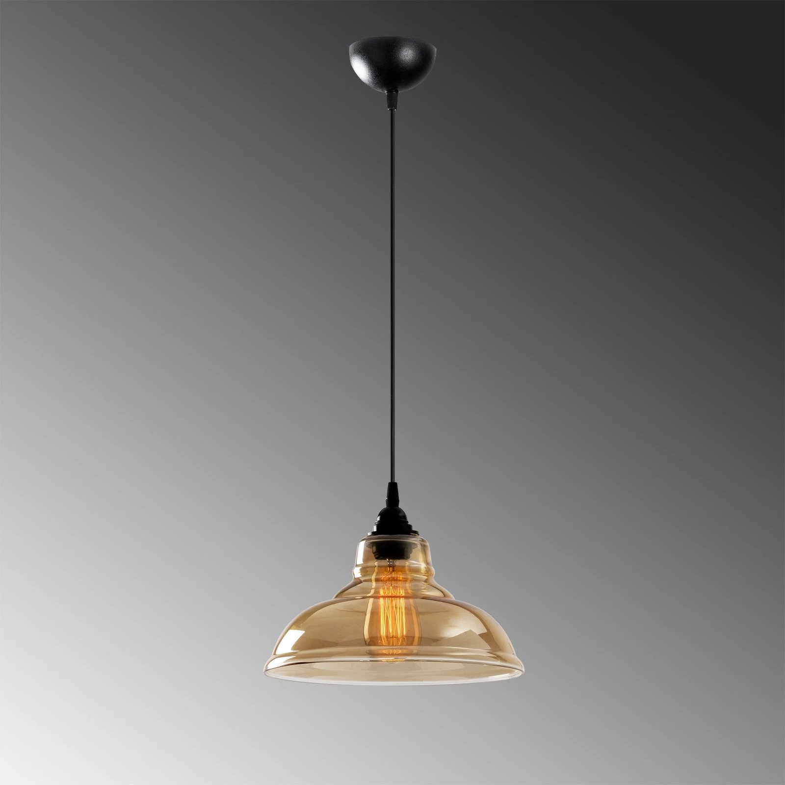 Llambë tavani Opviq, Dilberay - 328-S, ngjyrë e zezë