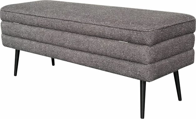 Shtol me hapësirë për ruajtje, ngjyrë gri, 110x40x44