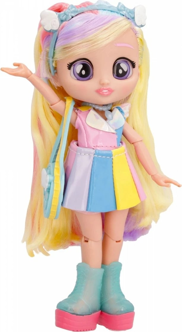 Kukull Cry Babies BFF Actress Jenna, Tm Toys, 20cm, shumëngjyrëshe