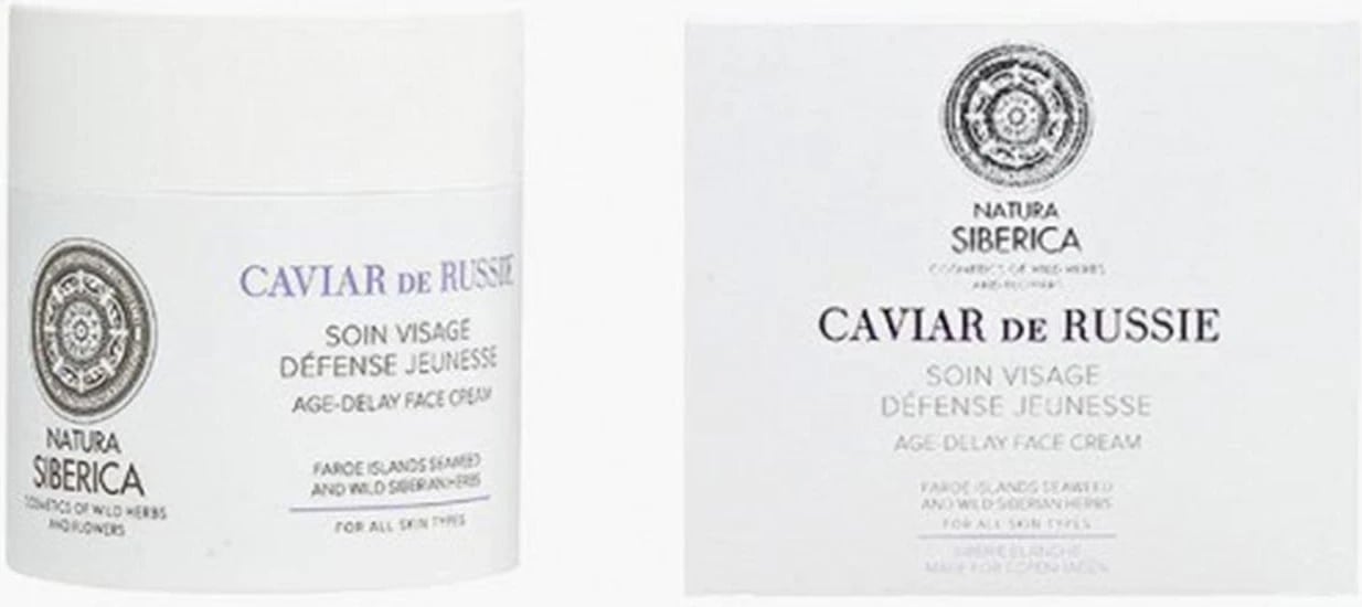 Krem fytyre anti-moshë Natura Siberica Caviar de Russie unisex 50ml