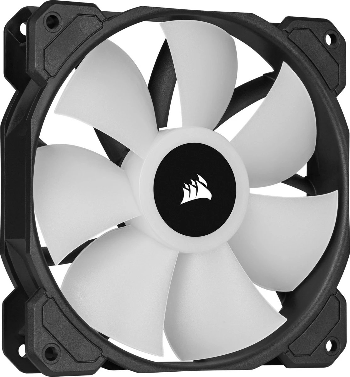Ventilator Corsair SP120 RGB ELITE, 12 cm, 550 RPM, 1500 RPM, i zi Ventilator Corsair SP120 RGB ELITE, 12 cm, 550 RPM, 1500 RPM, i zi