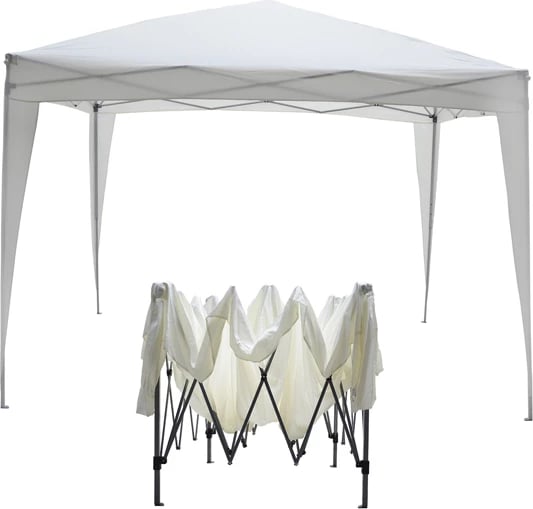 Kiosk i palosshëm, ngjyrë krem, tipi POP UP, 3x3 FH6009
