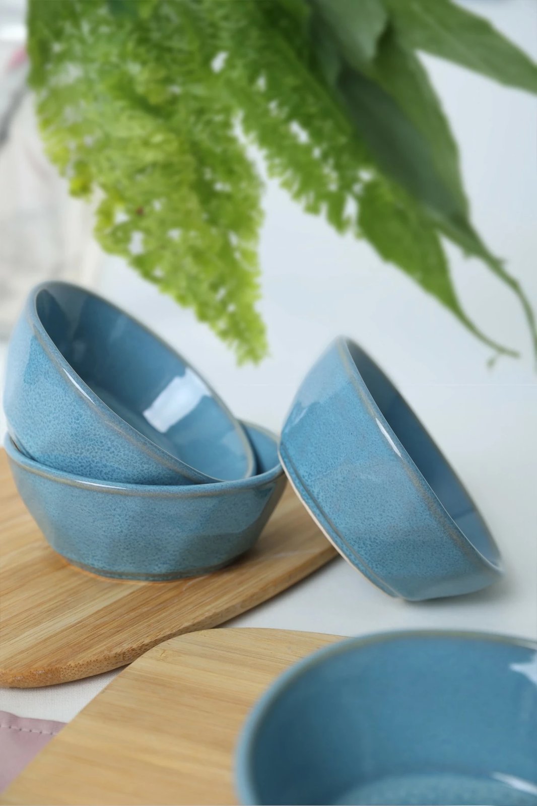 Set pjatash të vogla për meze (6 copë), Hermia Concept, ngjyrë turquoise, X00019029