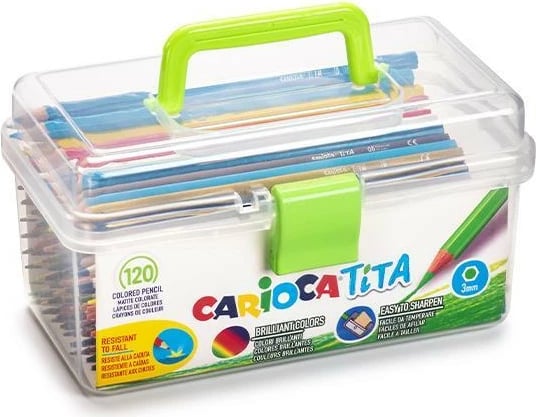 Lapsa me ngjyra Carioca Tita 120 Ngjyra në kuti Lapsa me ngjyra Carioca Tita 120 Ngjyra në kuti