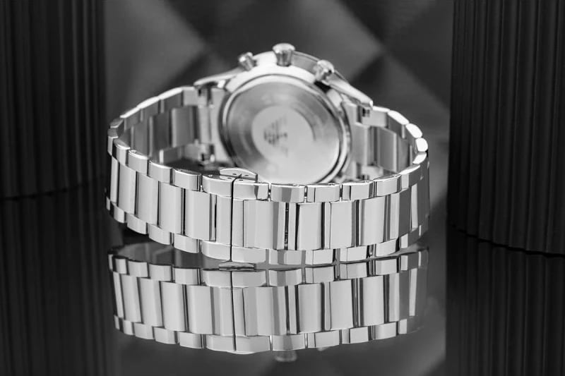 Orë dore për meshkuj Emporio Armani, argjend