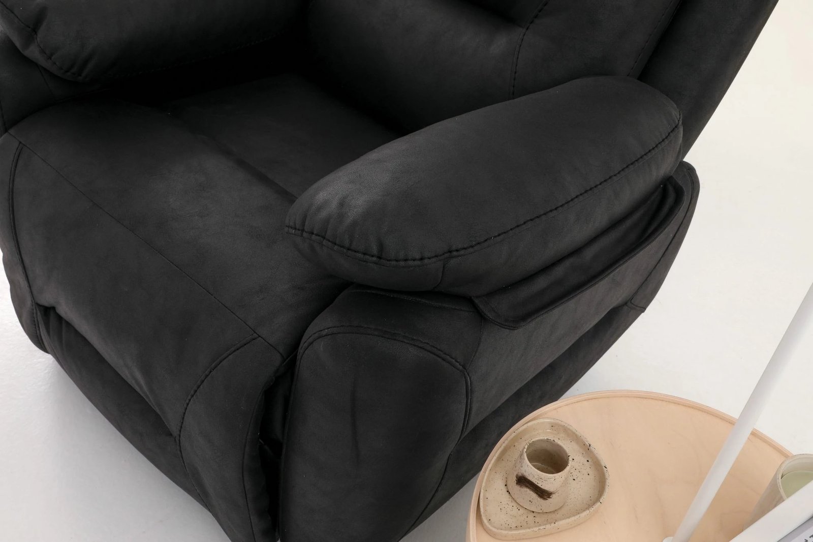 Karrige relaksuese elektrike, ngjyrë e zezë, Comfort