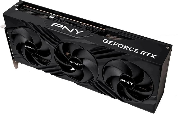 Kartelë grafike PNY GeForce RTX 4080 SUPER 16GB OC LED TF, e zezë